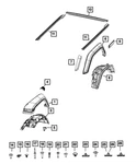 2020-2024 Genuine Mopar Jeep Gladiator Right Side Anti Chip Film 68548472AA. Fixed Price $85.19.