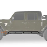 Fit 2020-2026 Jeep Gladiator Jt Body Side Armor Tube Slider Rocker Guard Protect. Fixed Price $189.54.