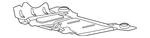 Genuine Ford Floor Pan Splash Shield NB3Z-5B018-A. Fixed Price $507.66.