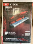 Aries S2885 6" X 85" Polished Stainless Oval Side Bars (brackets Not Included). Fixed Price $300.00.