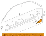 Gm Oem 16-17 Cts Pillars, Rocker Floor Exterior Trim-stone Guard 23196722. Fixed Price $83.89.