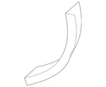 Genuine Honda Tape Side Sill Protection 74401-T3L-A00. Fixed Price $11.33.