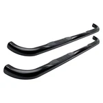 For Dodge Dakota 2000-2004 Steelcraft 3" Cab Length Black Round Side Bars. Fixed Price $182.11.