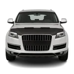 Car Bonnet Mask Hood Bra For Audi Q7 2007-2015 Black Pc. Fixed Price $106.99.