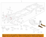 Gm Oem 14-20 Escalade Esv Frame Components-skid Plate Bracket 22847945. Fixed Price $39.05.