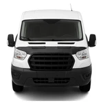 Car Bonnet Mask Hood Bra Ford Transit 2015-2026 Black Chequered Pc. Fixed Price $99.99.