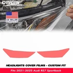 Precut Headlights Protection Clear Covers Bra Fits 2021-2025 Audi RS7 Sportback. Fixed Price $40.49.