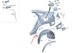 New Mb Gle W167 Stone Chip Protection Film For Rear Lower Fender, A1676980302. Fixed Price $13.89.