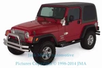 Rampage Products Black Side Nerf Bars For 1987-2006 Jeep Wrangler Tj Yj. Fixed Price $229.99.