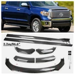 Front Bumper Lip Splitter Chin For Toyota Tundra Carbon Style Side Skirt Us. Fixed Price $190.94.
