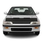 Car Bonnet Mask Hood Bra For Honda Civic 1987-1991 Black Pc. Fixed Price $76.99.