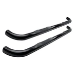 For Honda Pilot 2023-2026 Steelcraft 3" Cab Length Black Round Side Bars. Fixed Price $212.22.
