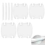Prywog 8 Car Door Handle Protector, Anti-scratch Pcs, Transparent. Fixed Price $11.83.