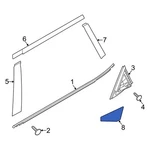 For Kia Soul 2020-2025 87539K0000 Rear Left Stone Guard. Fixed Price $37.20.