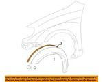 Gm Oem 03-08 Vibe Fender Exterior Trim-protector 88972305. Fixed Price $34.95.