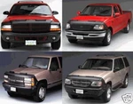 Lebra Front End Mask Cover Fits Dodge Dakota 1991-1996 91-96. Fixed Price $159.99.