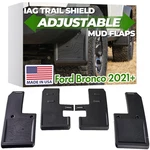 Iag Trail Shield Adjustable Mud Flaps Ford Bronco 2021+ (front & Rear Set). Fixed Price $179.99.