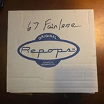 1966 1967 Ford Fairlane Dust Shield Set Pcs. Fixed Price $74.99.
