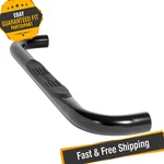 Dee Zee DZ372531 3" Round Ultrablack Nerf Bar For 04-19 Chevrolet Silverado 1500. Fixed Price $269.13.