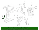 New Oem Genuine 2013-17 Honda Accord Tape Rh Side Sill Protection 74401-T3L-A00. Fixed Price $15.95.