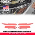 Precut Headlights Protection Clear Covers Bra Film Kit Ppf Fits 2023-2025 Bmw X7. Fixed Price $40.49.