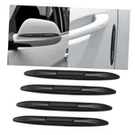 4PCS Car Door Edge Guards Side Protector, Rearview Anti Black. Fixed Price $7.53.