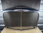 Oem Bentley Mulsanne Front Radiator Grille Assembly Chrome Red Badge. Fixed Price $357.71.