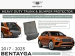 2017-2023 Bentley Bentayga (swb Only) Oem Heavy Duty Trunk & Bumper Protector. Fixed Price $951.21.
