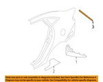 Ford Oem 11-19 Fiesta Quarter Panel Exterior Trim-protector AE8Z54292A22C. Fixed Price $16.70.