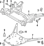 Genuine Bmw Rear Plate Bolt 07-14-9-502-134. Fixed Price $8.37.