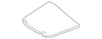 Genuine Nissan Lid 65278-1EA0A. Fixed Price $42.69.