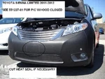 Lebra Front End Mask Cover Fits Toyota Sienna 2011-2017 With Sensors Exc.se. Fixed Price $148.99.