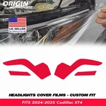 Precut Headlights Protection Clear Covers Bra Fits 2024-2025 Cadillac XT4. Fixed Price $49.99.