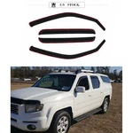 Channel Smoke Window Vent Visor Sun Rain Guards Fit 2006-2014 Honda Ridgeline. Fixed Price $39.99.