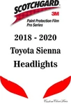 3M Scotchgard Paint Protection Film Series 2018 2019 2020 Toyota Sienna. Fixed Price $45.00.