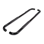 Trailfx A0053B With Step Pads In Round Bent 90 Degree Powder Coated Black Stee. Fixed Price $337.62.