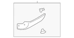 Genuine Gm Side Body Trim Protector 84621833. Fixed Price $26.99.