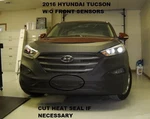 Lebra Front End Mask Cover Fits 2016-2018 Hyundai Tucson W/o Sensors. Fixed Price $148.99.