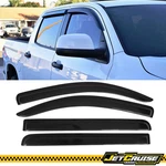 Fits 07-21 Toyota Tundra Crewmax Cab Acrylic Window Visors Rain Sun Guard 4PCS. Fixed Price $26.98.