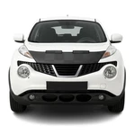 Car Bonnet Mask Hood Bra For Nissan Juke 2011-2017 Black Chequered Pc. Fixed Price $69.99.