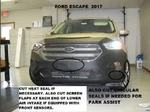 Lebra Front End Cover Mask Fits Ford Escape 2017 2018 2019 17-19. Fixed Price $148.99.