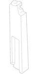 Genuine Ford 2010-2013 Transit Connect Rh Fr Fender Sound Absorber 2T1Z-16071-A. Fixed Price $68.99.