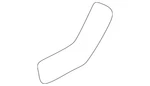 Genuine Toyota Quarter Panel Protector 58747-AA010. Fixed Price $6.01.