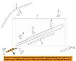 Gm Oem 10-15 Camaro Pillars, Rocker Floor Exterior Trim-protector 92232018. Fixed Price $81.35.