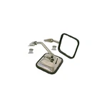 Rugged Ridge Stainless Steel Side Mirror Kit Fits 55-86 Jeep Cj. Fixed Price $99.99.