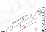 Genuine Bmw X5 E70 3.0D Paintwork Protection Film Sill Left 51778038027. Fixed Price $47.13.