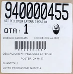 Maserati Protective Film Part Number - 940000455. Fixed Price $36.99.