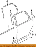Gm Oem 05-09 Equinox,torrent Rear Door Exterior Trim-stone Guard 20781053. Fixed Price $34.15.