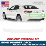 Precut Rear Bumper Deck Paint Protection Film Ppf For 2022-25 Maserati Ghibli Gt. Fixed Price $29.99.
