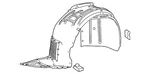 Genuine Gm Fender Liner 84922609. Fixed Price $98.28.